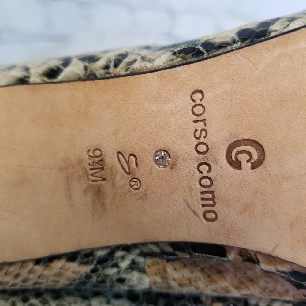 Corso Como snakeprint heels pumps - Picture 8 of 11